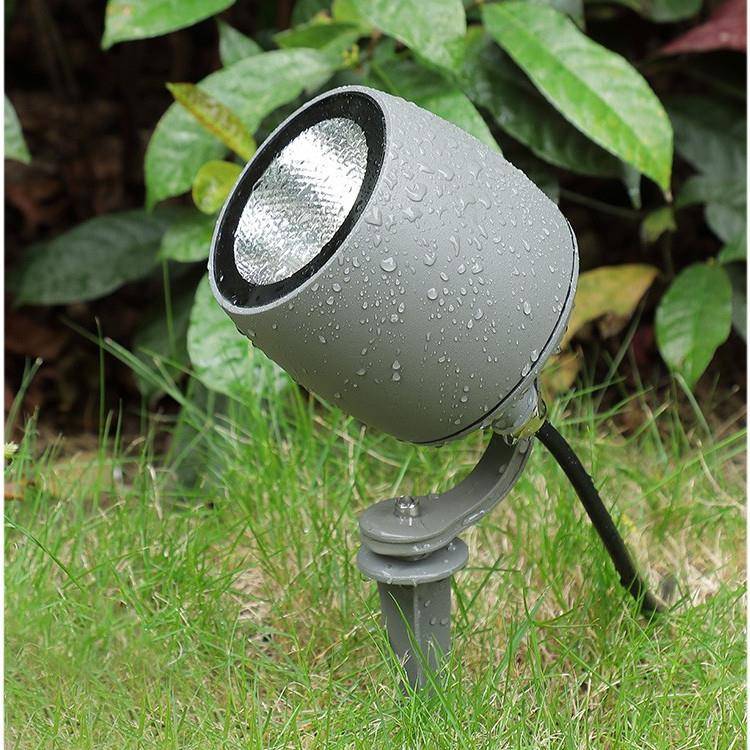 灯ed射树灯宿景观照树别墅花园庭院l草坪插地灯民院子外墙投光灯