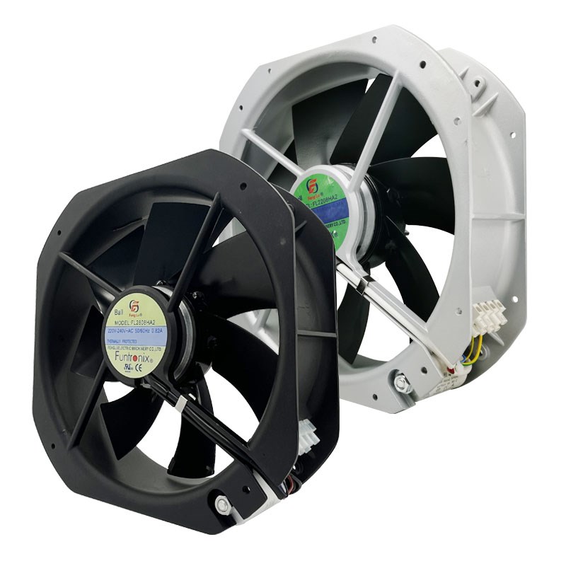 FL28080 (25i0FZY6-S) AC110/220/380V 160W 轴流风机280*80mm风