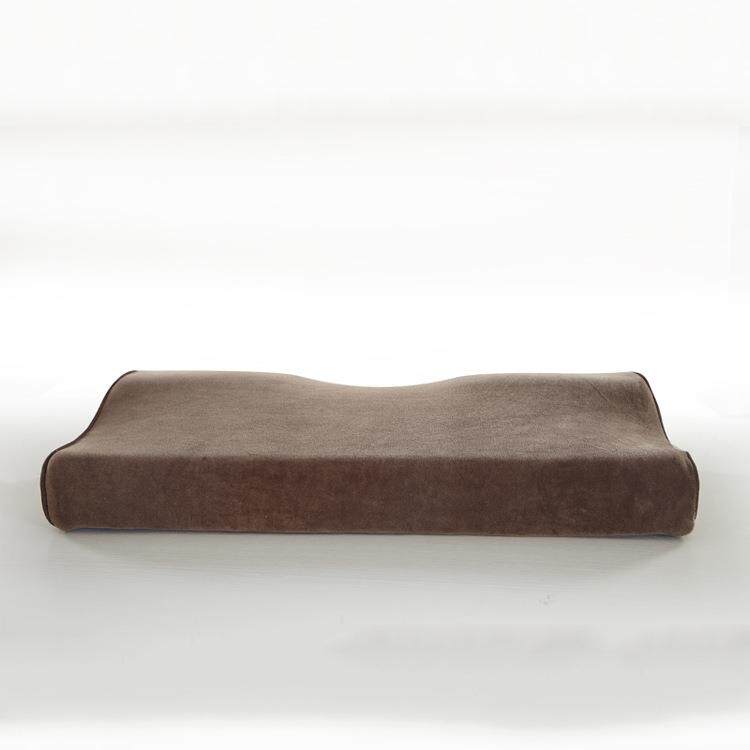 记忆枕慢回弹太空忆棉枕芯加季蝶形护颈枕头四记长透气海D-2绵枕