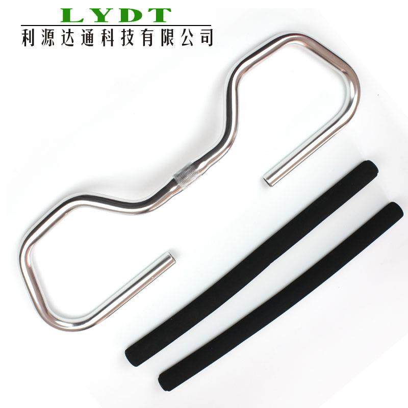 铝蝴蝶车把旅行把配把立处配254*W580大弯蝴蝶.车把011配把套件