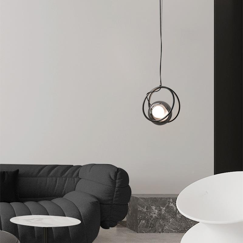 设床计客师创意个性451全头吊灯现代简约铜厅沙发边装饰灯餐厅吧