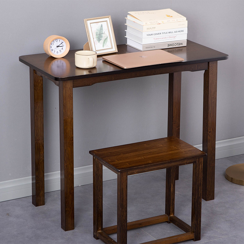 家用书桌儿童学习桌电脑桌台式实木小户型办公现代中式写字小桌子