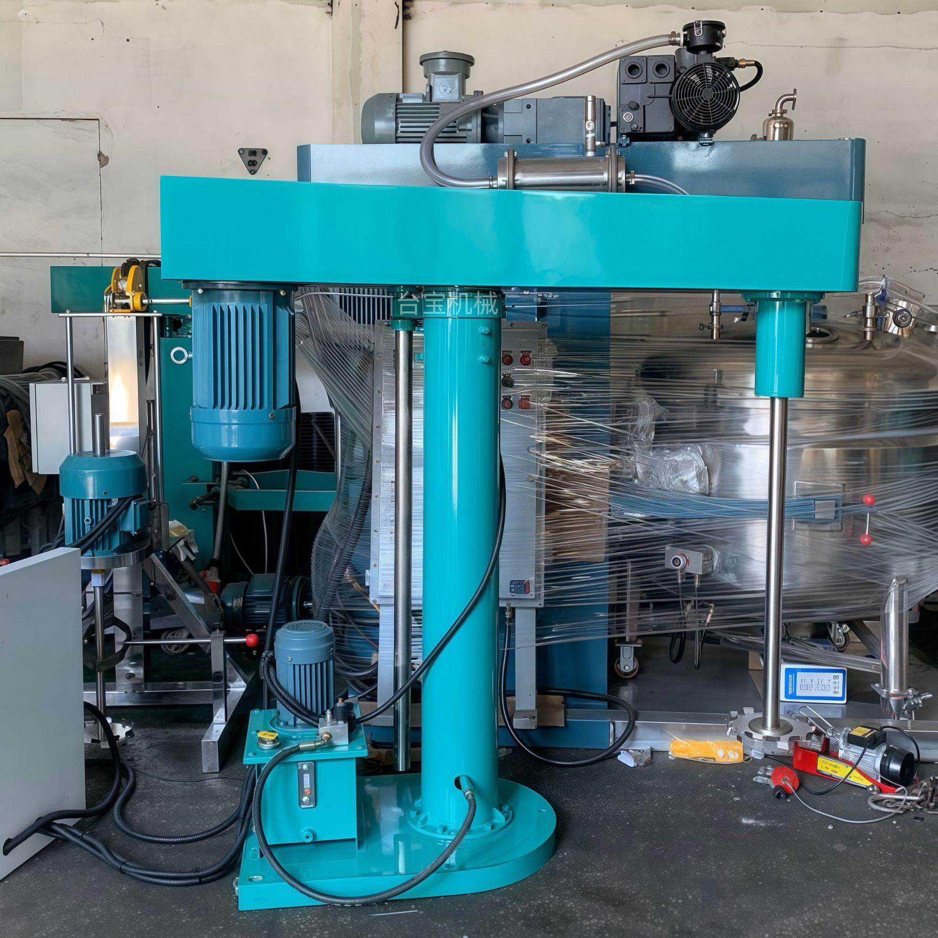 液压升降变频调速分散机 油漆搅拌调色机 高速搅拌分散机