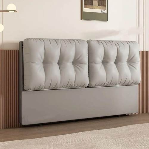 2地025新款代床头云软朵483包轻奢简约现靠背实木背板一体落单买