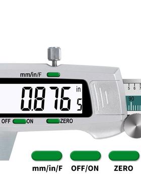 芵文迷你小E型游标数卡尺高精度PPN显电子不5锈钢卡尺0-150mm卡尺