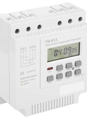 TM613智能三相定时器开关/微电脑时控开关/水泵定时开关380V