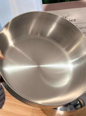 锻打锤34不锈钢盆子套装加蛋厚家用纹厨房打和VCV面洗0菜火锅汤盆