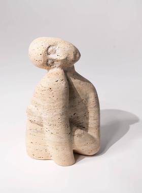 现代意抽象家（A141)人物塑摆件梦样板间书房软装饰品装饰居摆雕