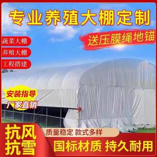 养殖大棚全DSU套养鸡棚养鸭猪棚牛棚蔬菜棚架全套温室棚大全骨套