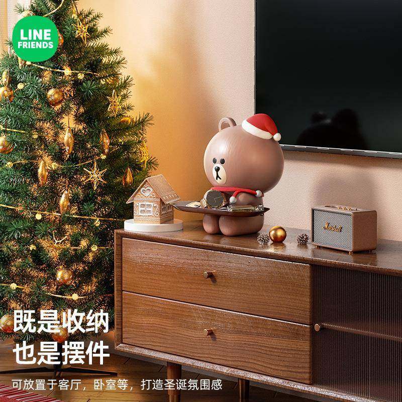 圣诞礼品乔迁新礼物电视柜装摆件桌面居收纳入饰LF收纳整户高值玄