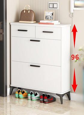 新款NXR矮鞋柜门型口翻大容量家用简经济玄关柜进门易斗矮小鞋架