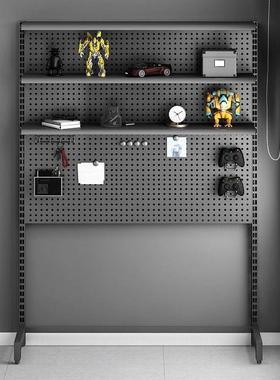 五金书电脑桌少女网红组合洞洞架出租房CWP书桌收地纳学生落置物