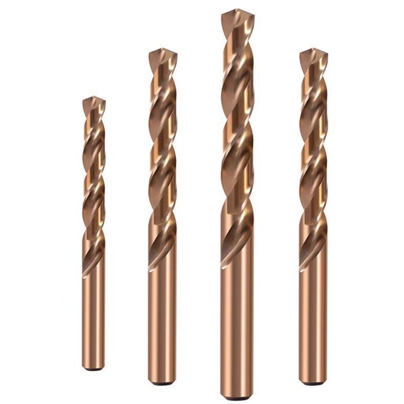 M35头含钴麻花钻钻铁钻PAI麻锈钢专用直柄花不钻打孔钢铁超硬13.5