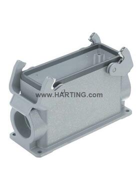 HARTING连接器19300240272双扣HAN-24B-asg2-QB-M32高底座