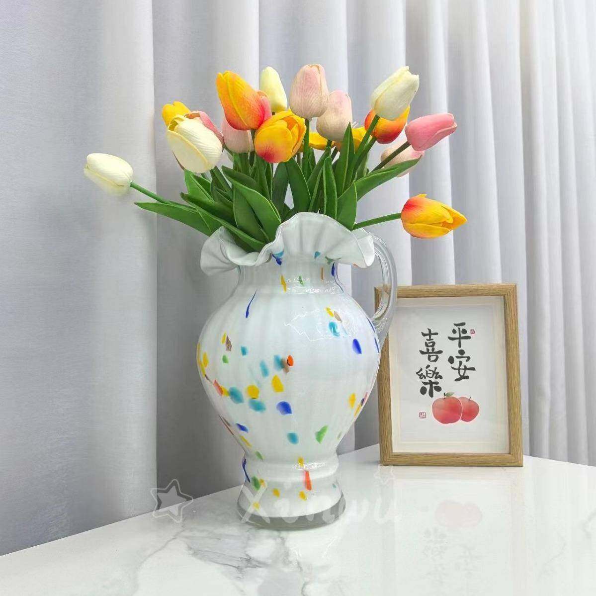 北欧简约芬顿花瓶摆件高级感玻璃轻奢花瓶摆件,机械设备,其他机械设备,淘宝优惠券,粉丝福利购,淘宝优惠卷