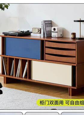 中物古柜复古实屉木边柜玄关柜客斗厅储收纳抽20250219柜推拉门餐