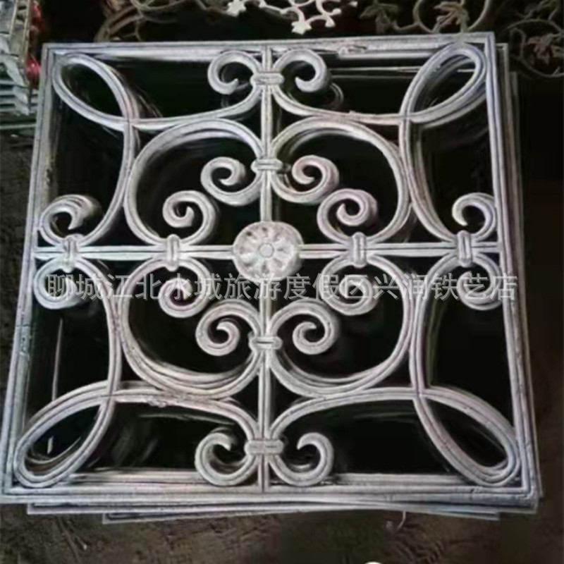 福建铸铁铁艺花大门牌坊阳台护栏