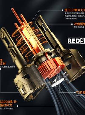 0新300W汽车R33大灯灯泡超亮三铜管H1H711H90590款06H4车灯