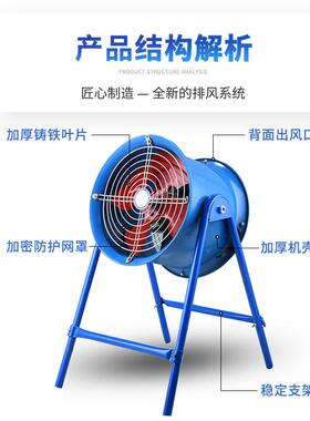包风邮包邮S3F轴流风机220V8换气散热排扇厨房管道排213风0V工业