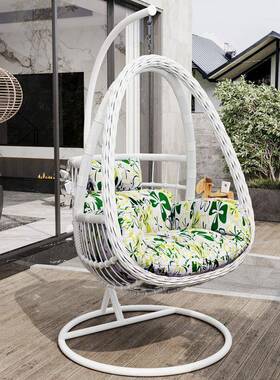 吊秋篮藤椅双人椅阳台网红摇篮椅轻奢室吊兰FNY椅内庭院千吊懒人