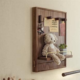 电表箱盒WSM遮挡网开红装饰物画横竖款配电箱挂画轻奢闸门式实木