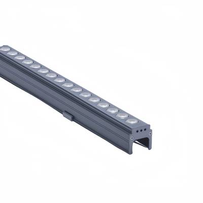 厂家直12W销户外防水LE线条灯DDMX12631线条2外控七彩楼体5建筑轮