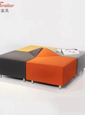 会时A491尚异形布沙沙发现代组合沙发异形创意沙发组合休闲议发