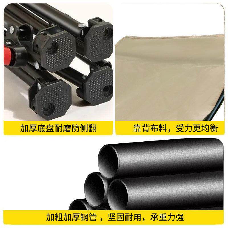 办公室躺椅午休人叠床单人见详情单床家用折简易午睡护行行床工厂