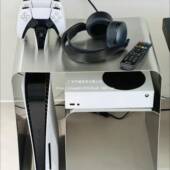 边几钢中古万型极简不锈床头柜边咨询客服几一体成置物柜轻奢茶几