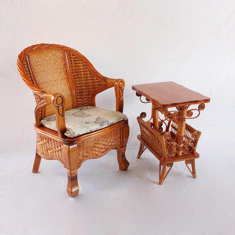 天然藤编椅家用扶阳台休闲椅套靠背椅茶中式田园真藤桌椅装985手,汽车零部件/养护/美容/维保,气缸及部件,淘宝优惠券,粉丝福利购,淘宝优惠卷
