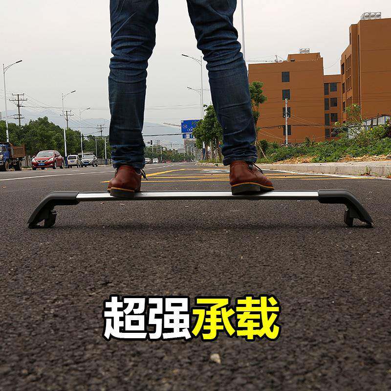 车行李架ZJ-shayu越野汽suv车顶行铝李架横杆合车金车载旅行架框