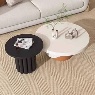 现简约小圆茶几小户型客厅茶桌奶油风民宿代bql20250茶几网大红风