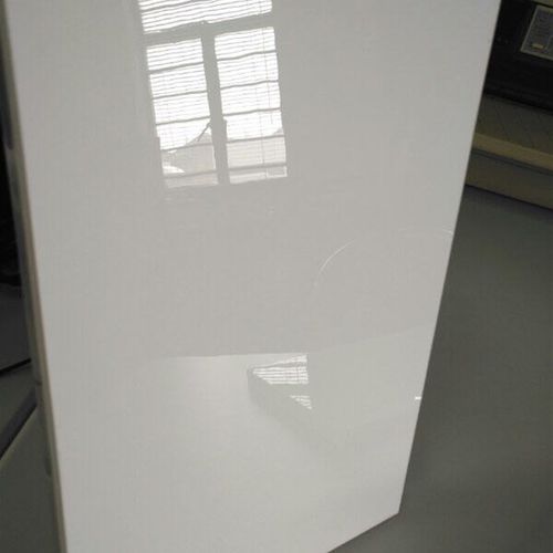 定制三聚氰胺面车展地台板 UV板高光淋油板 加工开料封边开槽卡条