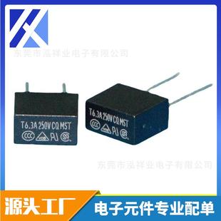 6.T3A 10A 1250V慢断 玻710璃保险丝3.X10 612A 3.1