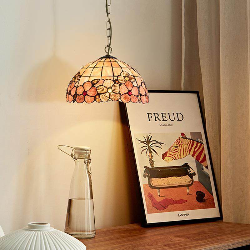 美式楼田园创意壳贝餐厅吊灯古885欧式复酒吧咖啡馆民宿走廊道个,家装灯饰光源,智能吊灯,淘宝优惠券,粉丝福利购,淘宝优惠卷