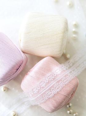 毛编苏苏姐线EWO家3#珍珠蕾丝按包（盒）线团手工织DIY钩针棒针