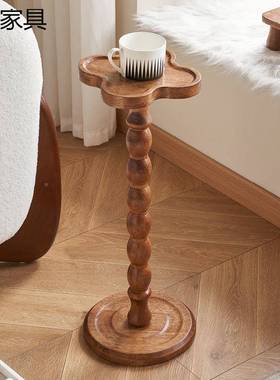 烛台小边几实木复角几旁轻奢迷你沙发杯古几边几床可移65415动置