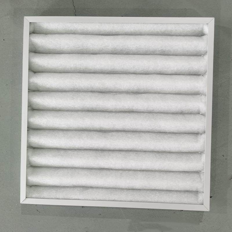 铝箱合金框初过G4组滤器空调机折叠空气过滤网龙骨效初效板式过滤