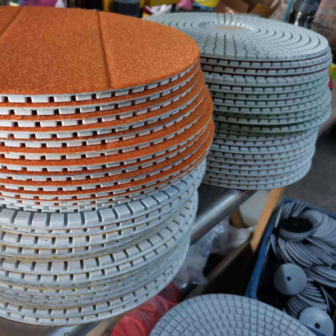 水磨片家1寸35厂0mmA石材4光片大理石花岗岩自粘翻新SD-012磨抛片