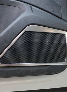 不锈盖钢适用于大众探歌T-RO响音C四个车门内扬声31692器环圈装饰