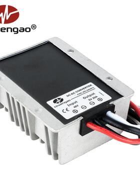 48V转5V20A100W电动三轮车LED显示屏电源DC-DC防水降压转换器