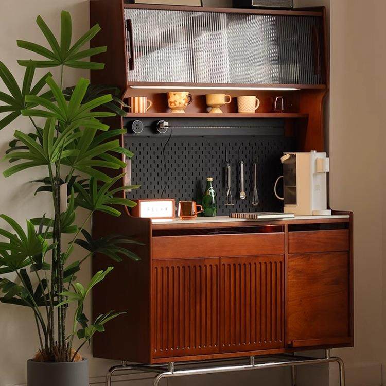 北欧实木餐边柜家用客厅中古收纳储物柜餐厅时尚靠墙一体茶水柜,工业油品/胶粘/化学/实验室用品,其他实验室设备,淘宝优惠券,粉丝福利购,淘宝优惠卷