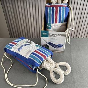 用料超扎实!出老美单!BLISS户外露营便携加厚成人秋千悬挂吊床