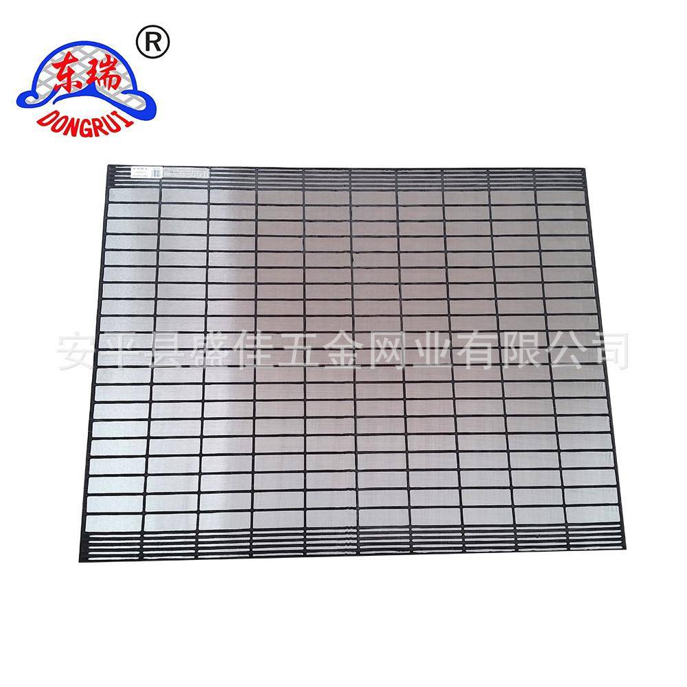 复合塑料框石油振动筛网不锈钢网冲孔网复合网斯瓦克Mongoose