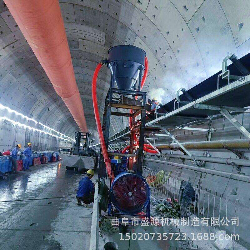 150/200型石子砖块气力输送机负压泵中铁设备隧道泥浆吸料机