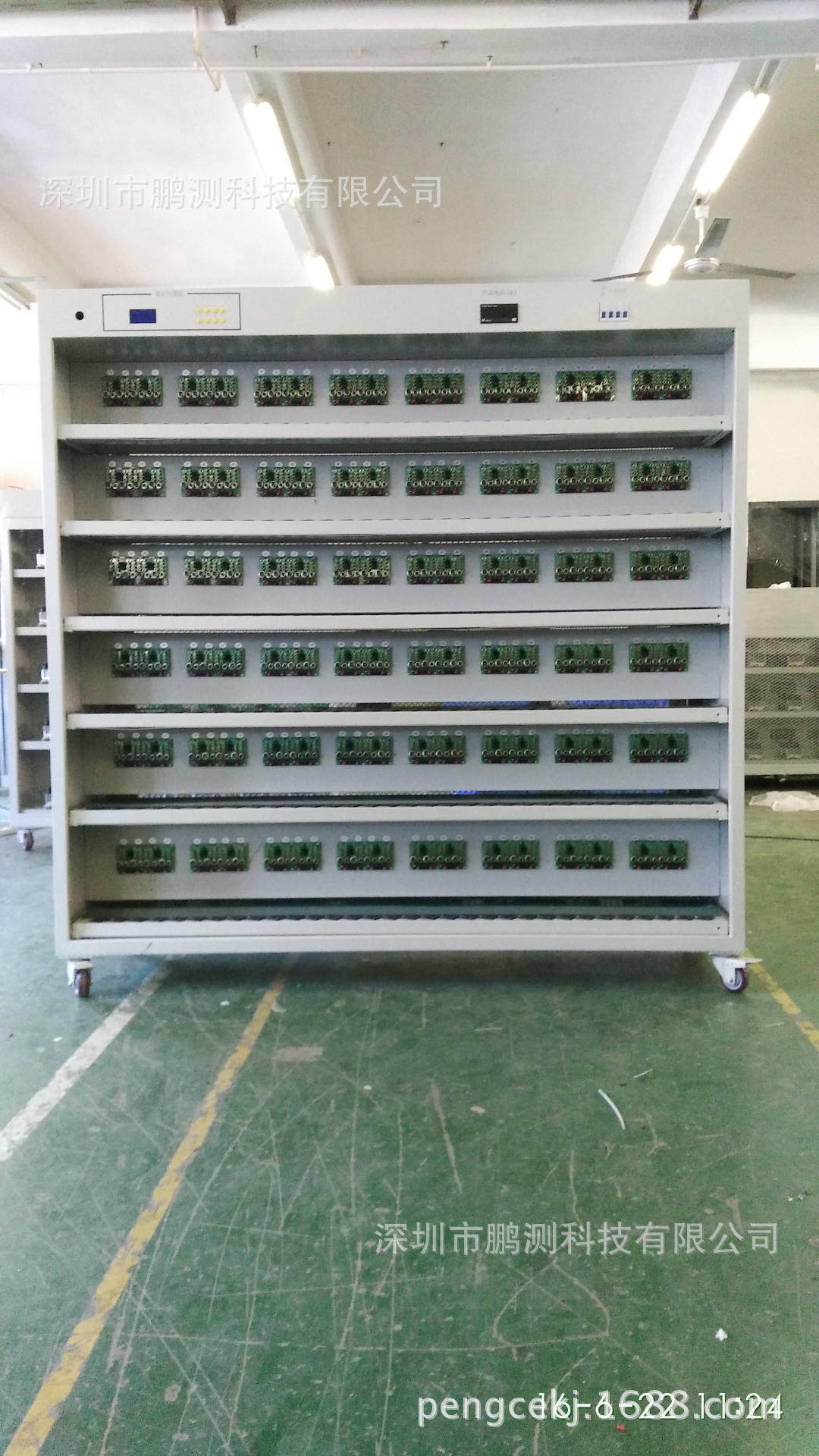 厂家直销192位双轮车平衡车独轮车电源老化车老化架带电脑监控