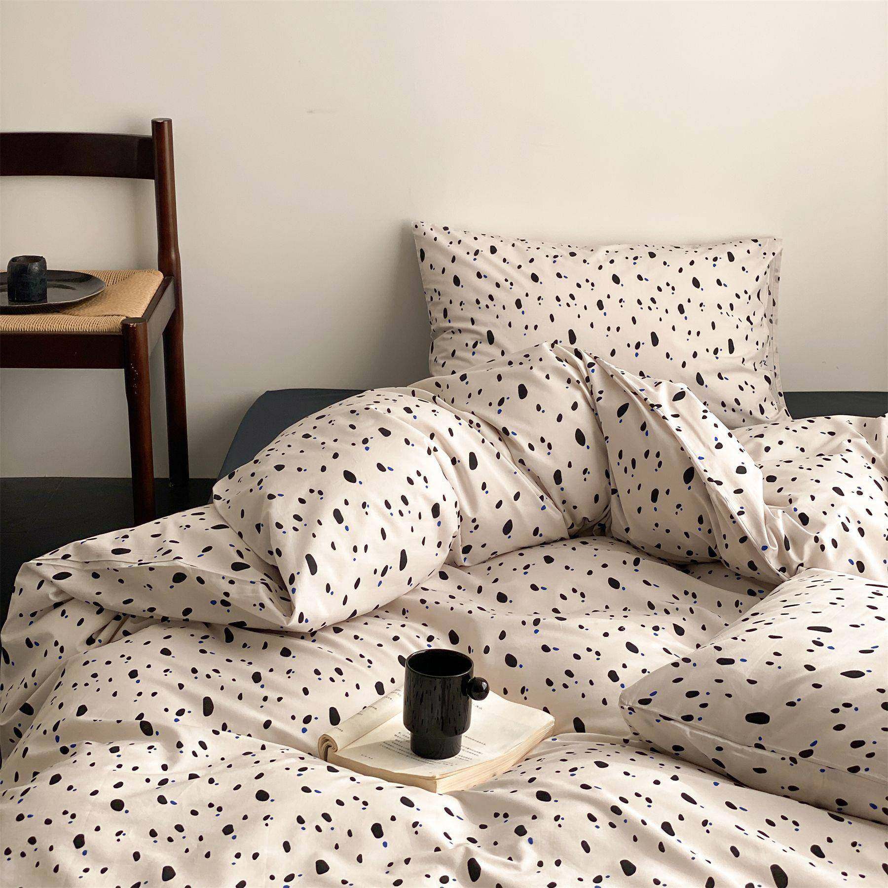 韩版小碎花轻奢50支全棉喷气平纹四件套简约田园风套件床上用品,机械设备,其他机械设备,淘宝优惠券,粉丝福利购,淘宝优惠卷