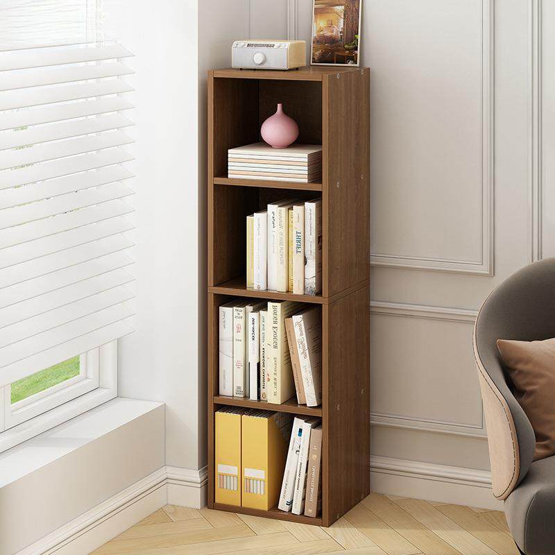 书架落地简约置物架多层客厅家用小柜子窄缝角落自由组合格子书柜,农用物资,其他肥料,淘宝优惠券,粉丝福利购,淘宝优惠卷