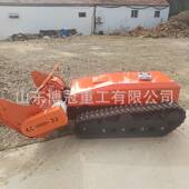 新能源纯电动割草机节能环保遥控履带式 割草机油茶园开荒割灌机