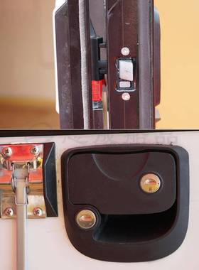 志成房车改装车门锁 R3机械大门锁特种车旅居车拖挂房车配件大全